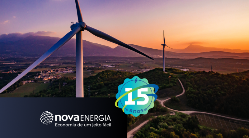 Nova Energia completa 15 anos no mercado livre de energia