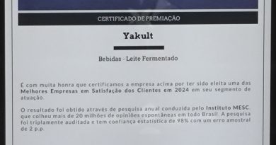 Yakult está entre as melhores no Prêmio MESC 2024